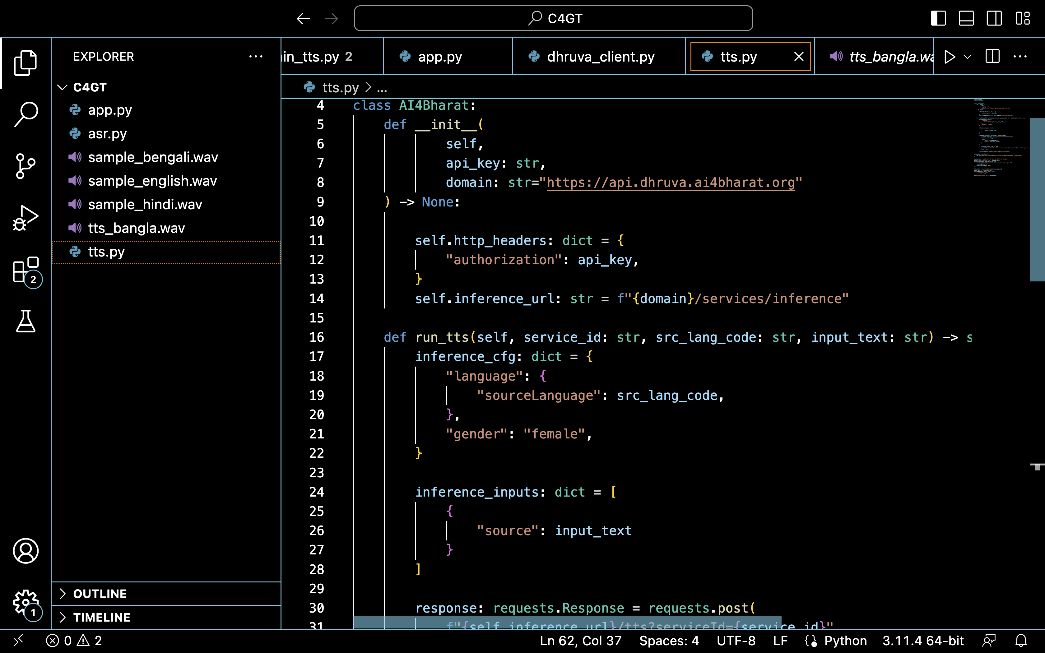 Python script